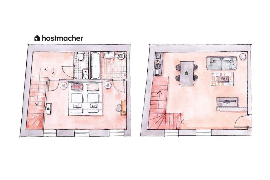 Neat 1Br Duplex By Metro And Center By Hm Διαμέρισμα Βιέννη Εξωτερικό φωτογραφία